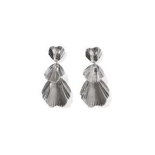 Wynn Statement Earrings Silver