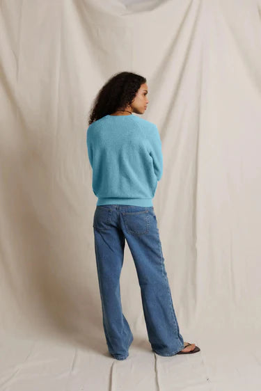 ZIGGY SWEATSHIRT-MILKY BLUE