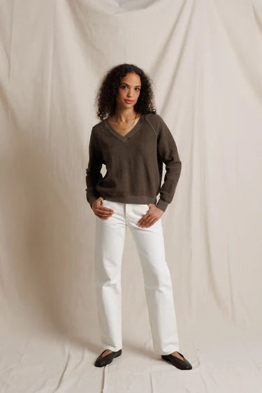 ZURI SWEATSHIRT- DARK OLIVE