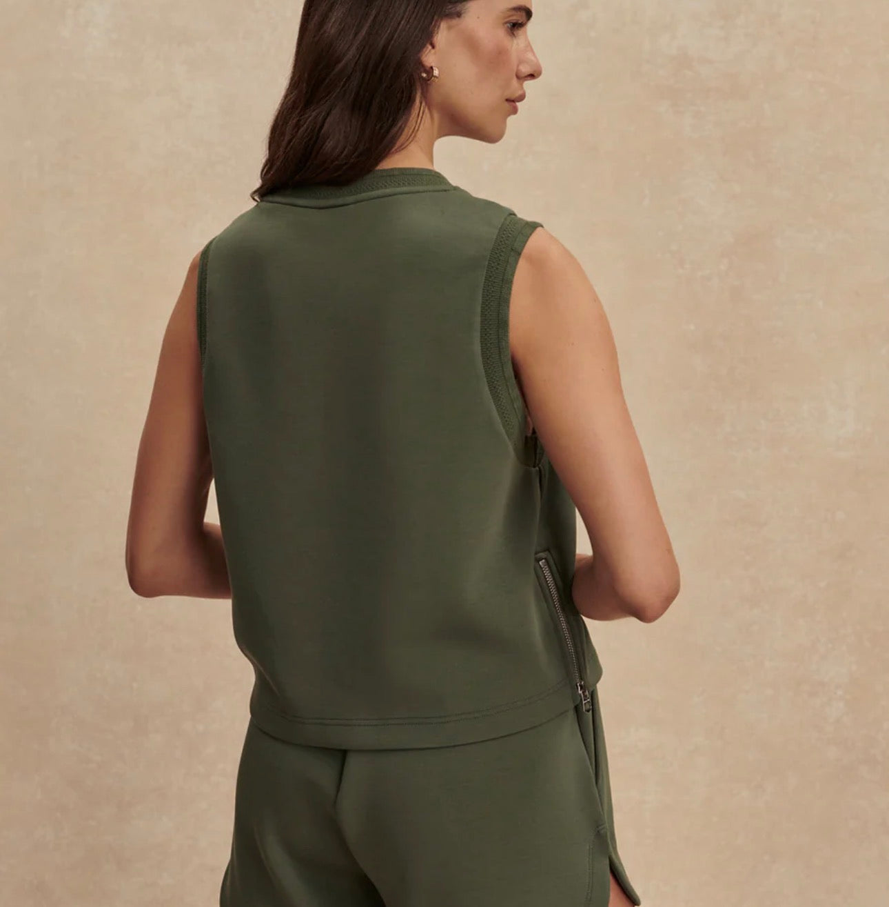 SHEA CROP TANK - THYME