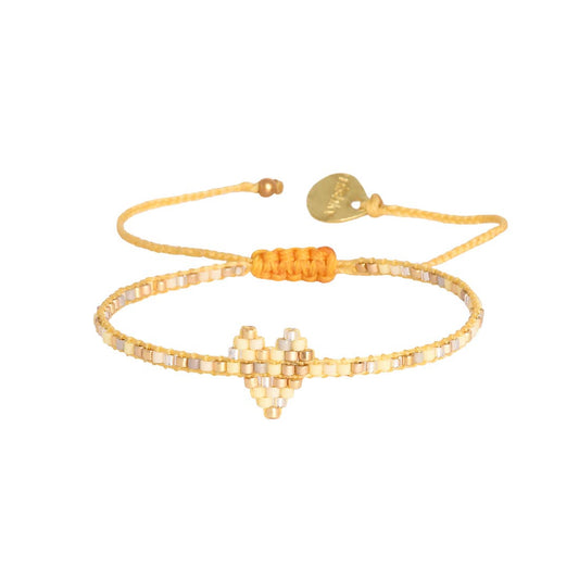 Heartsy Row Yellow
