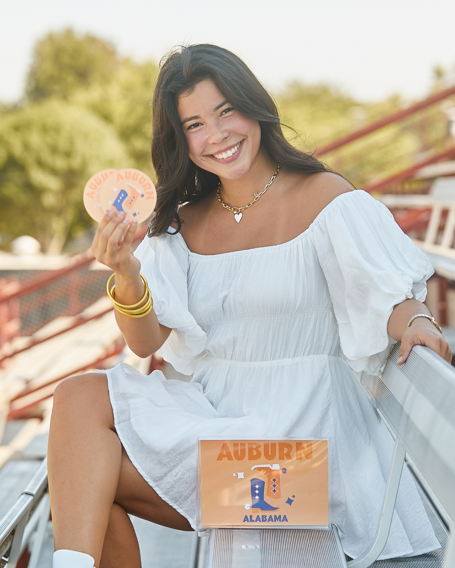 Auburn Alabama Acrylic Drink Coaster