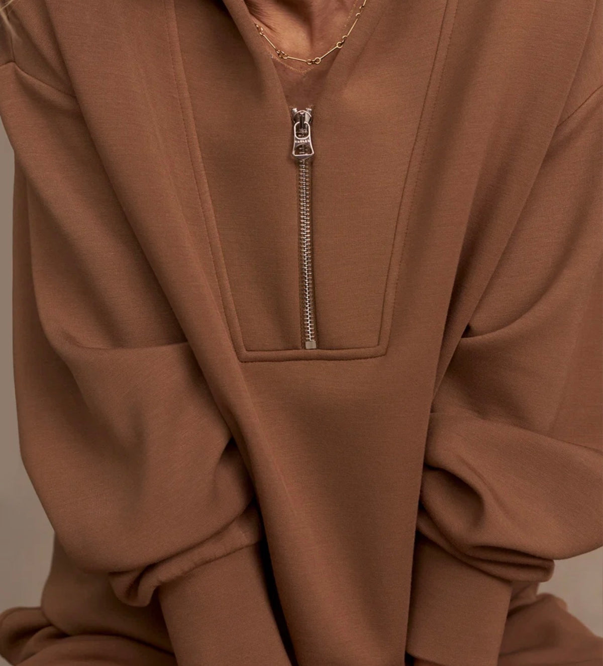 DAVIDSON SWEATSHIRT- GOLDEN BRONZE