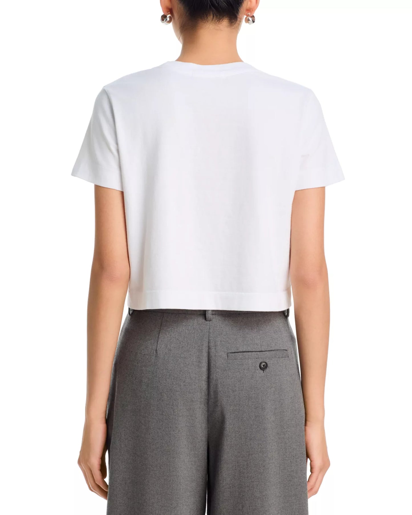 CHER COTTON TEE-WHITE