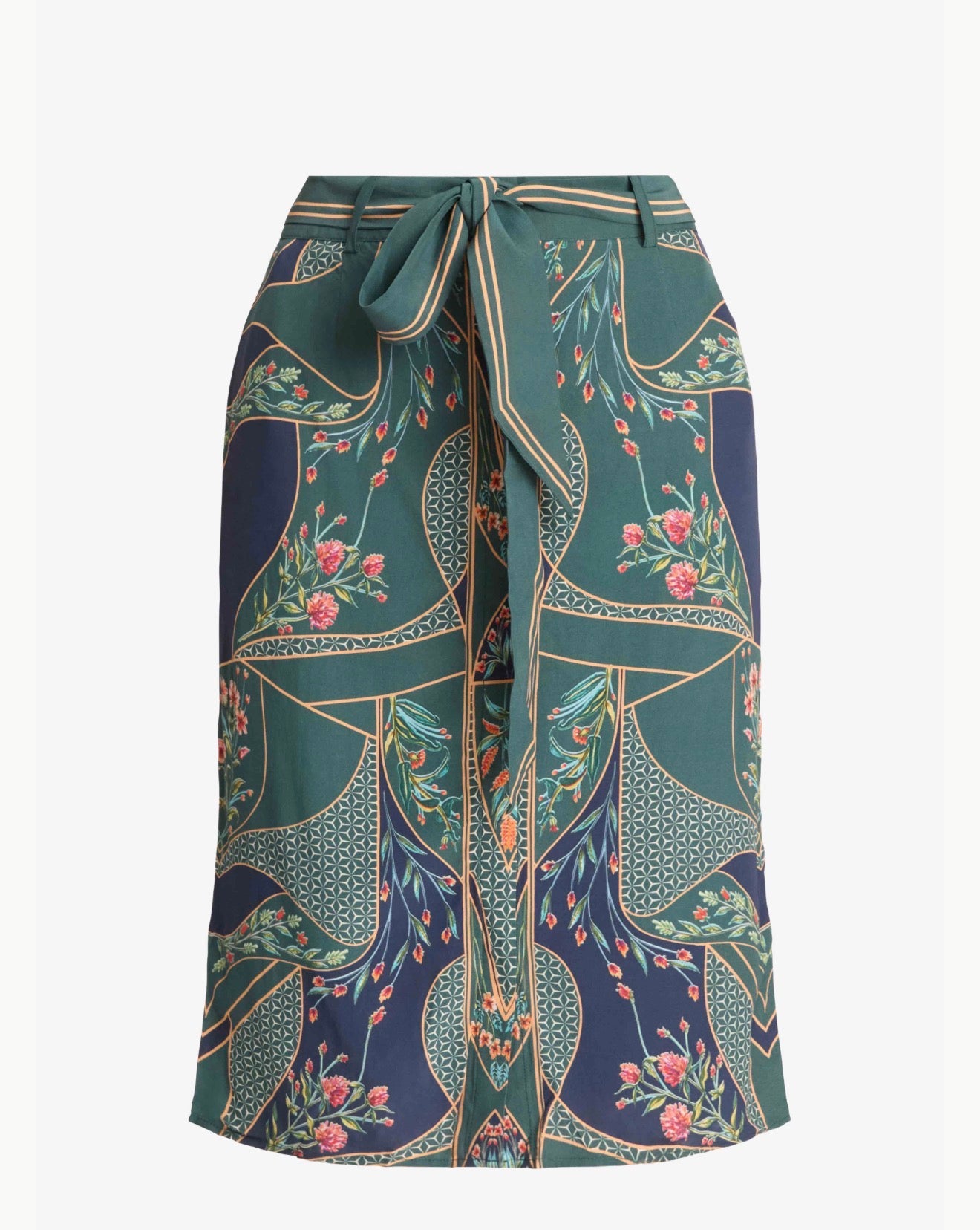 SORA SKIRT- PATCHWORK FLOWER