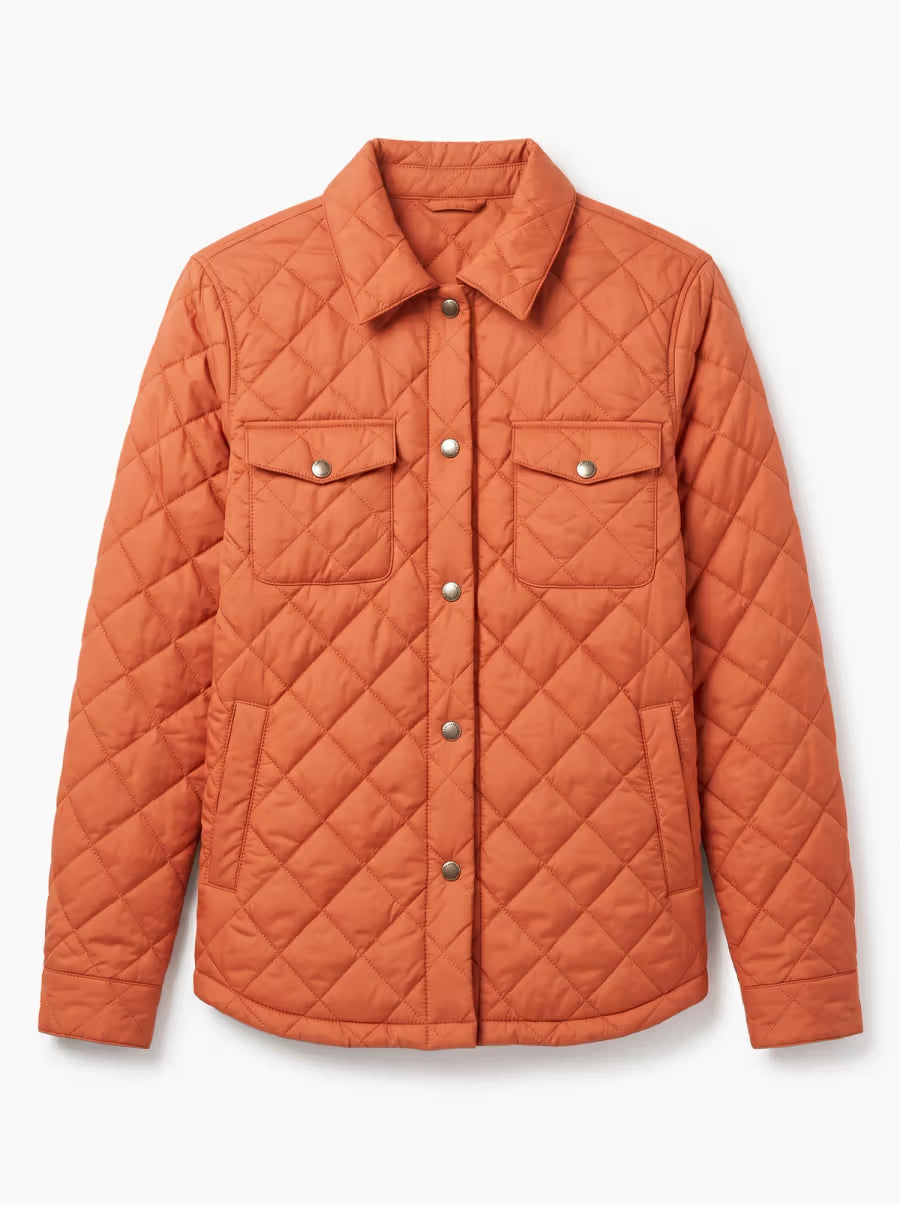 BURNT ORANGE SHACKET