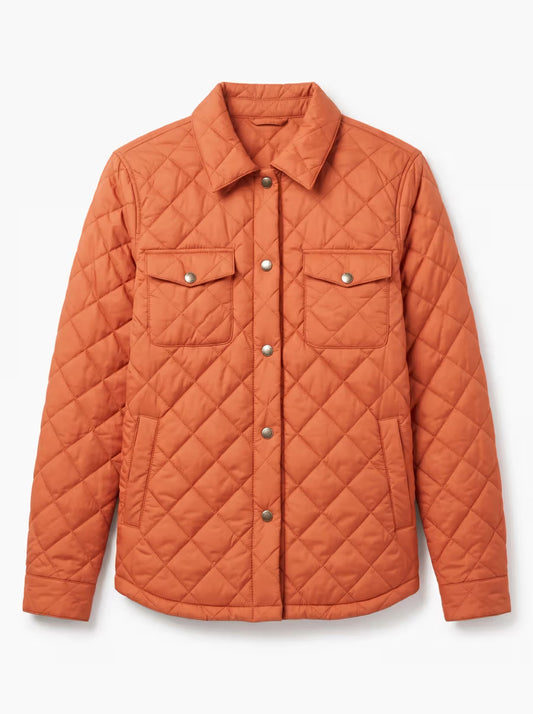 BURNT ORANGE SHACKET