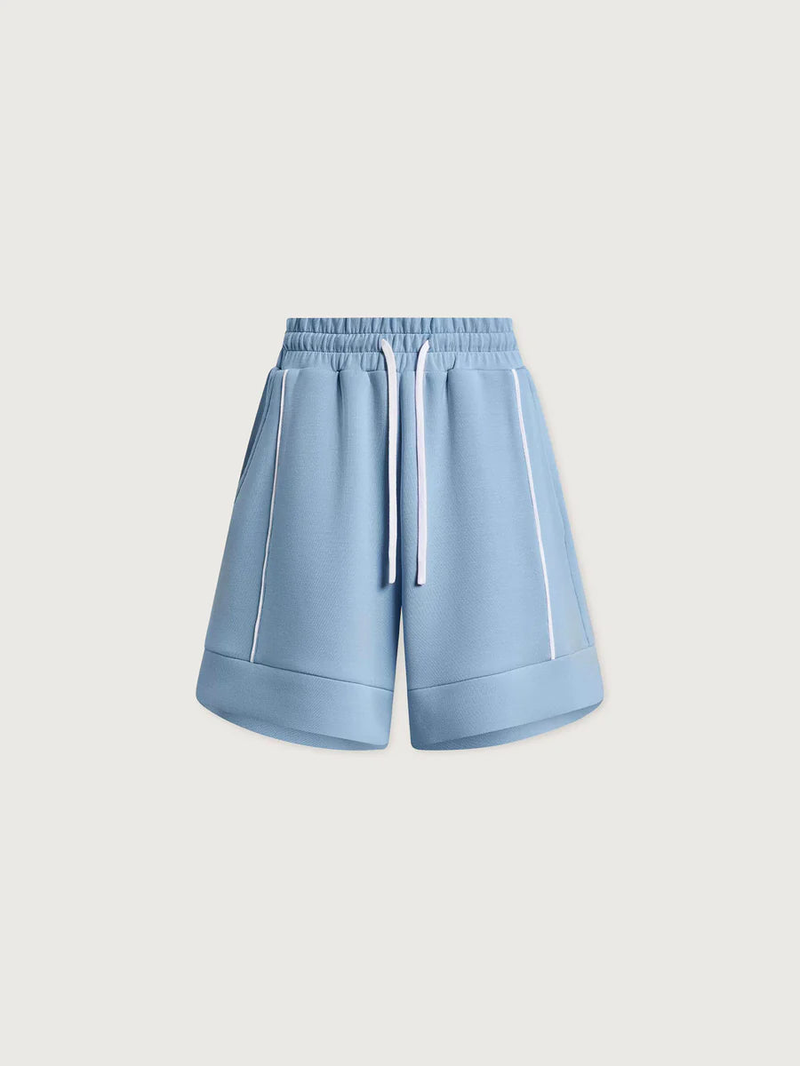 BARNES HIGH RISE SHORT- AIRY BLUE