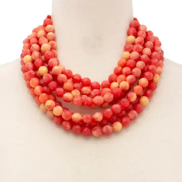 BEADED CHUNKY NECKLACE