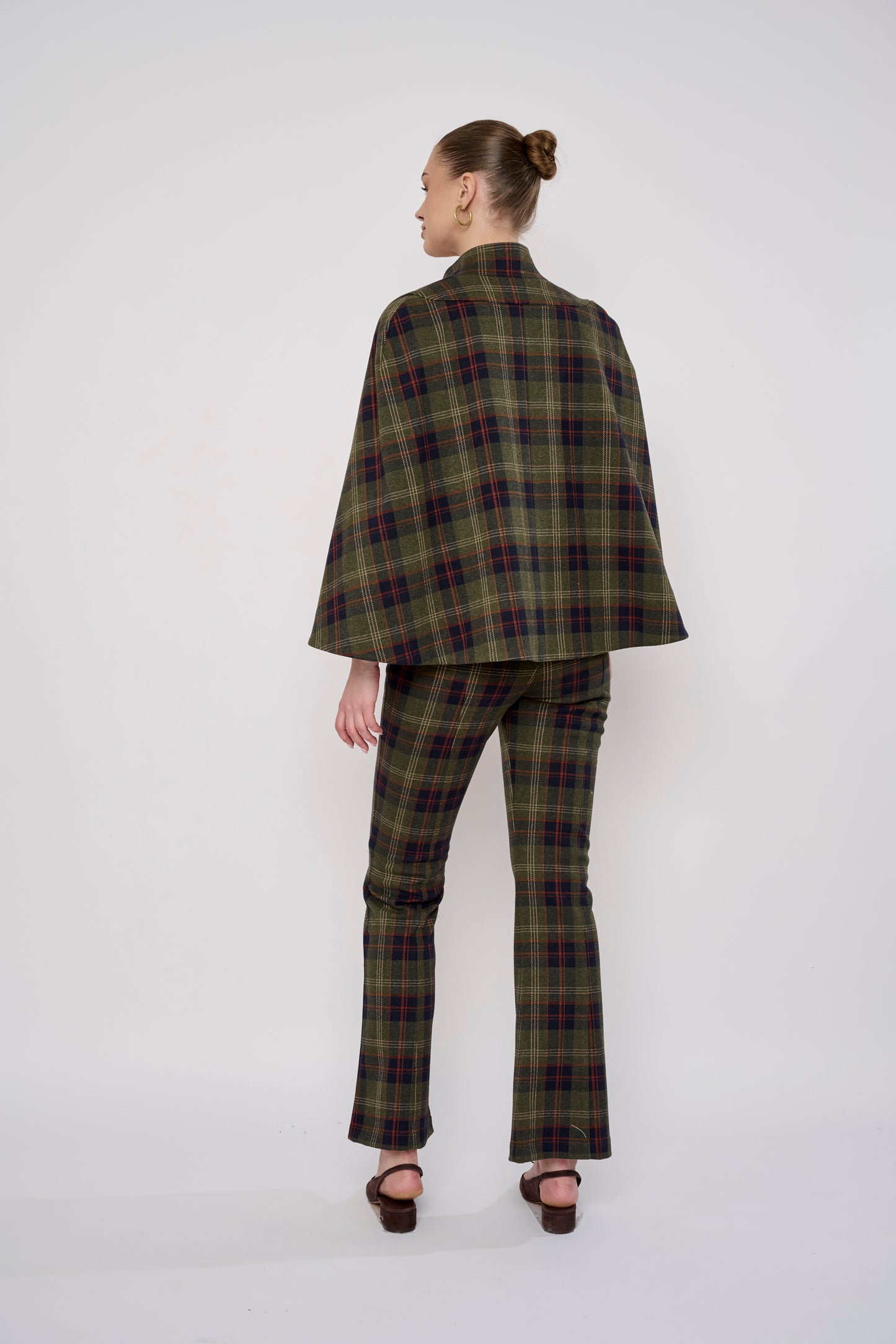 MISHA CAPE - PLAID