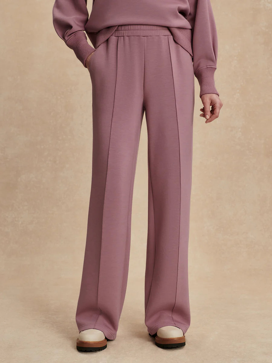 THE WIDE LEG PANT- WHISTFUL MAUVE 30"