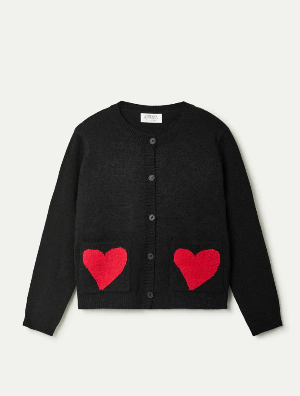 HEART POCKETS CARDIGAN