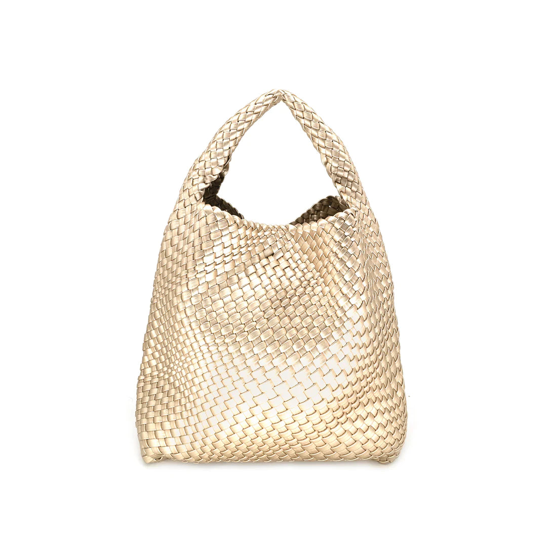 WOVEN HOBO BAG