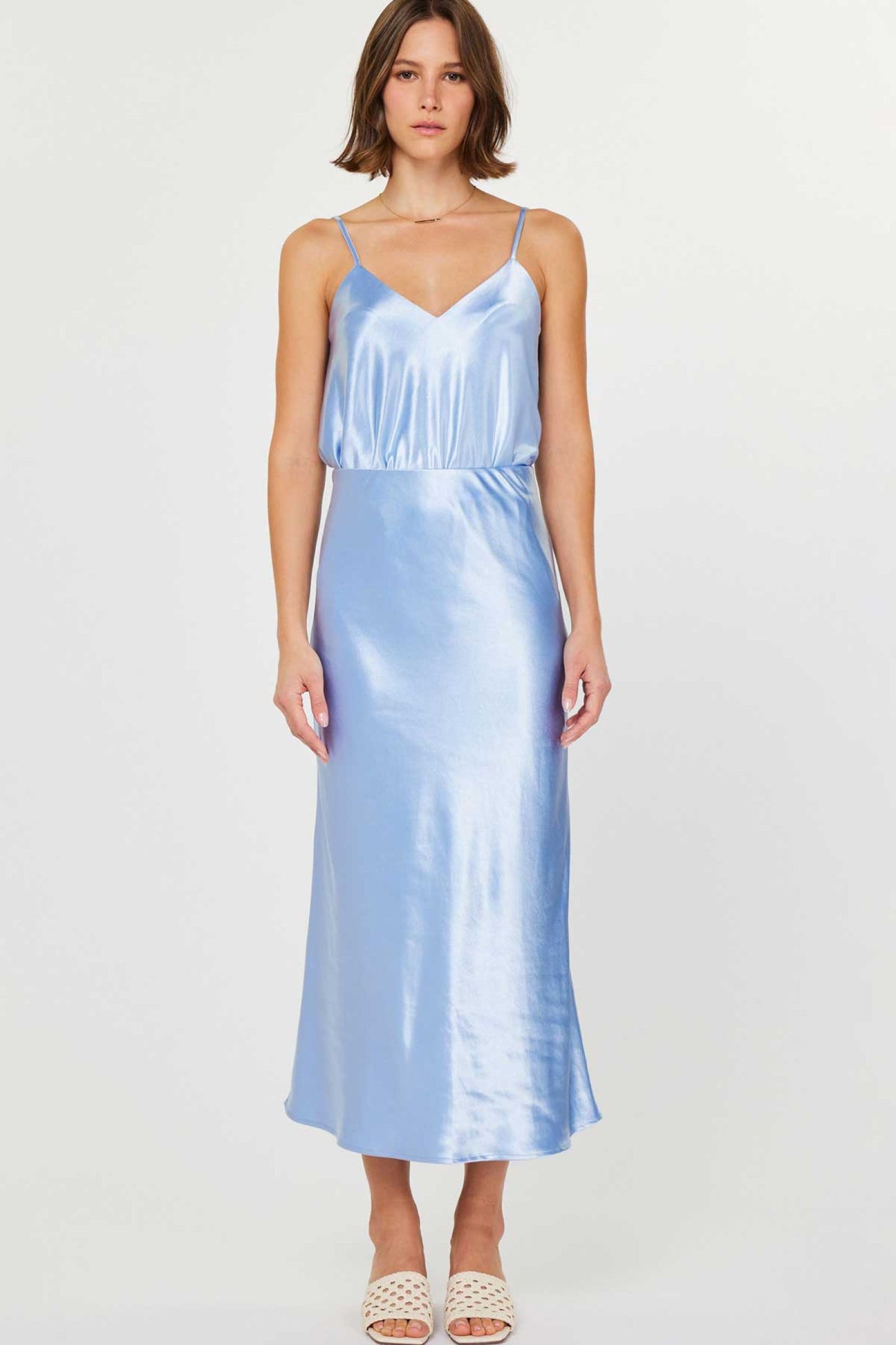 MIDI SKIRT - CLOUD BLUE