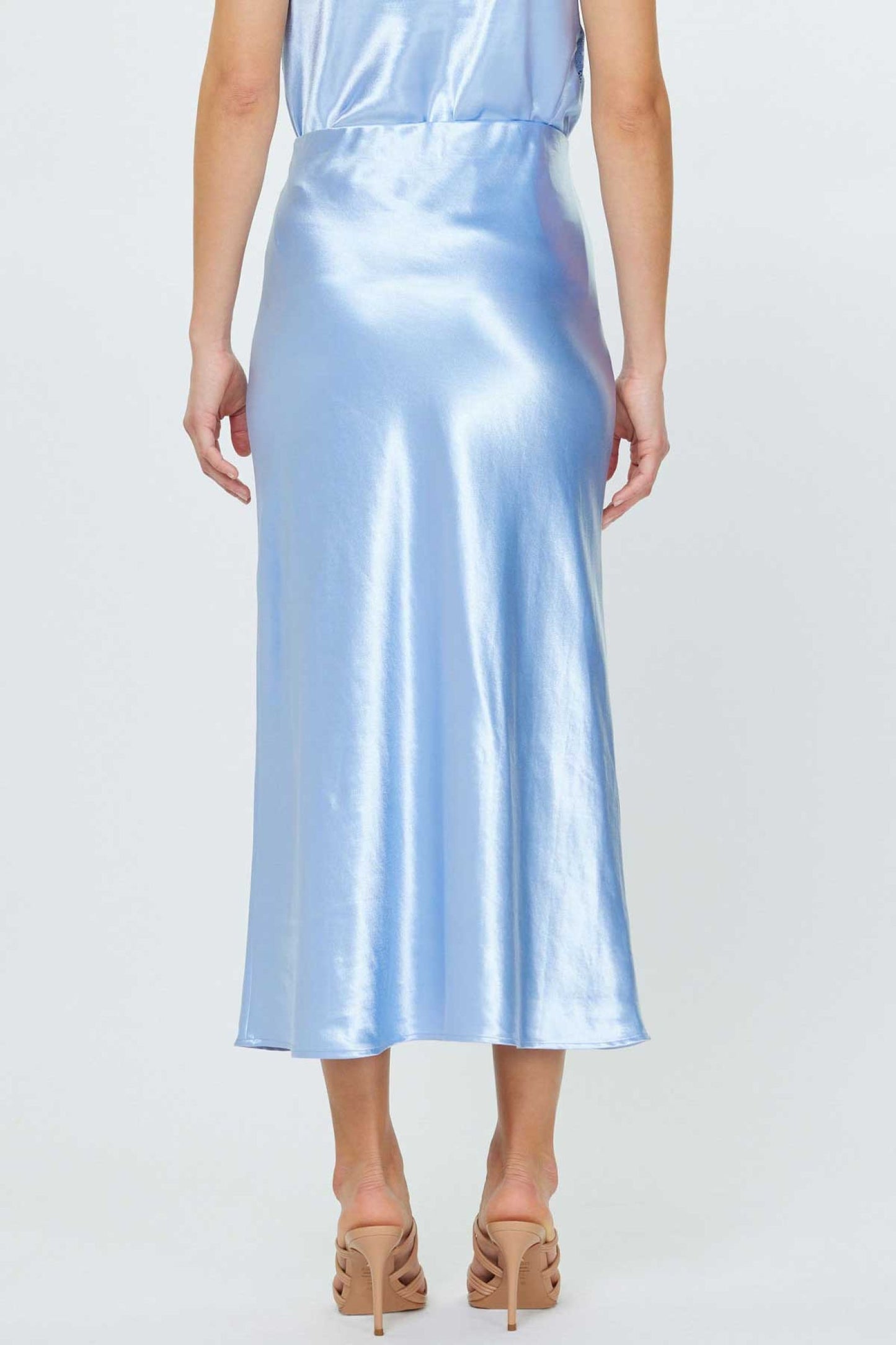 MIDI SKIRT - CLOUD BLUE