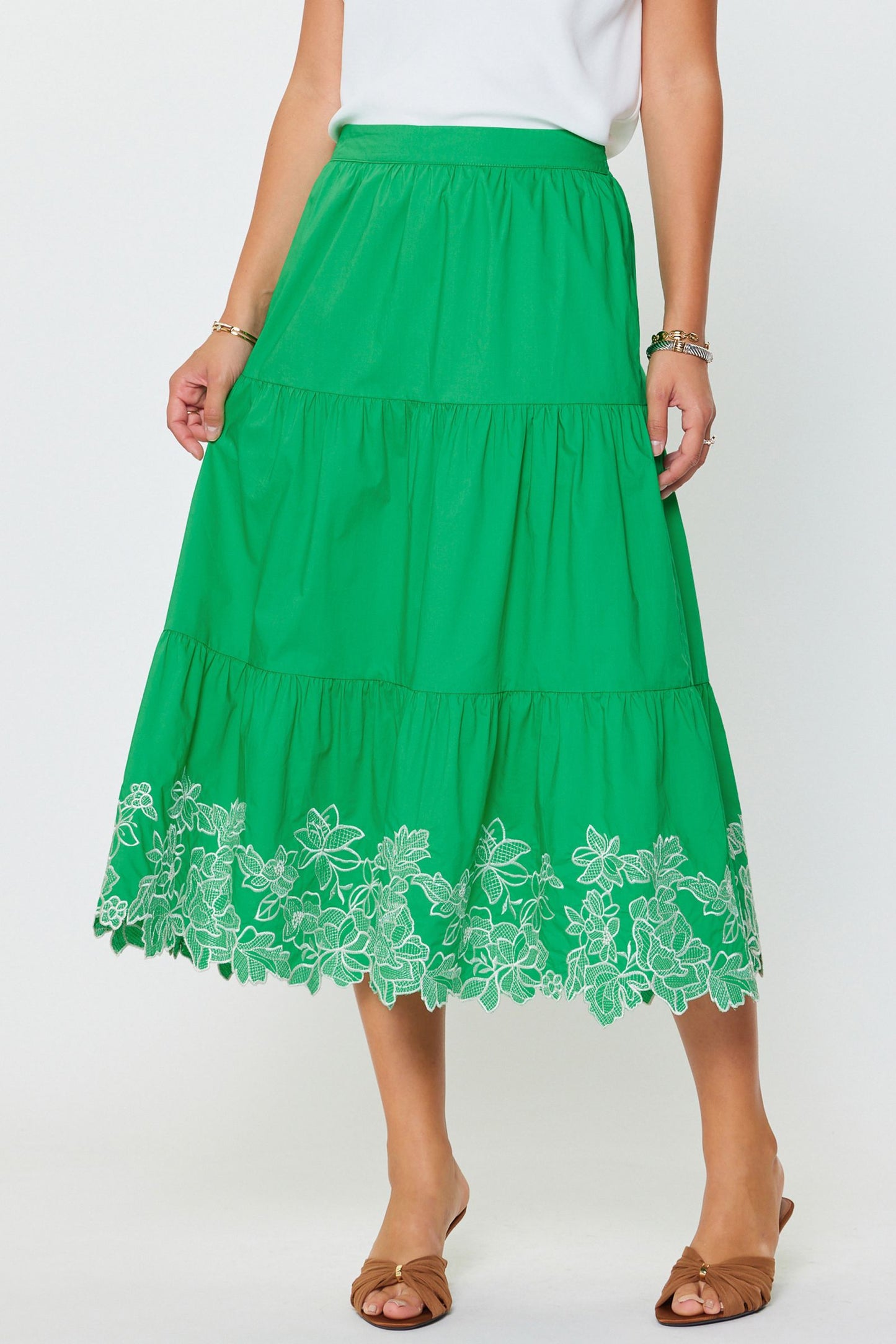 SPRING GREEN SKIRT