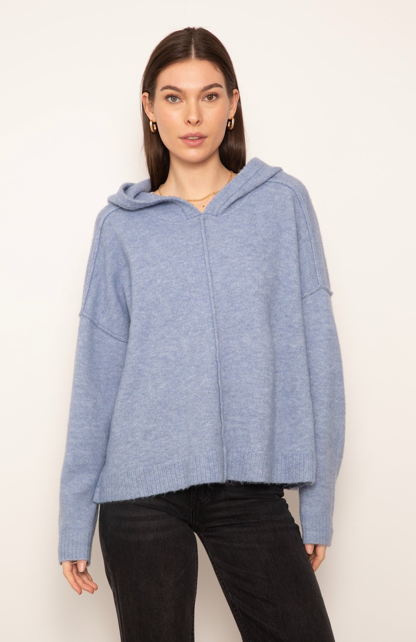 BLUE DEACON DOLMAN HOODIE