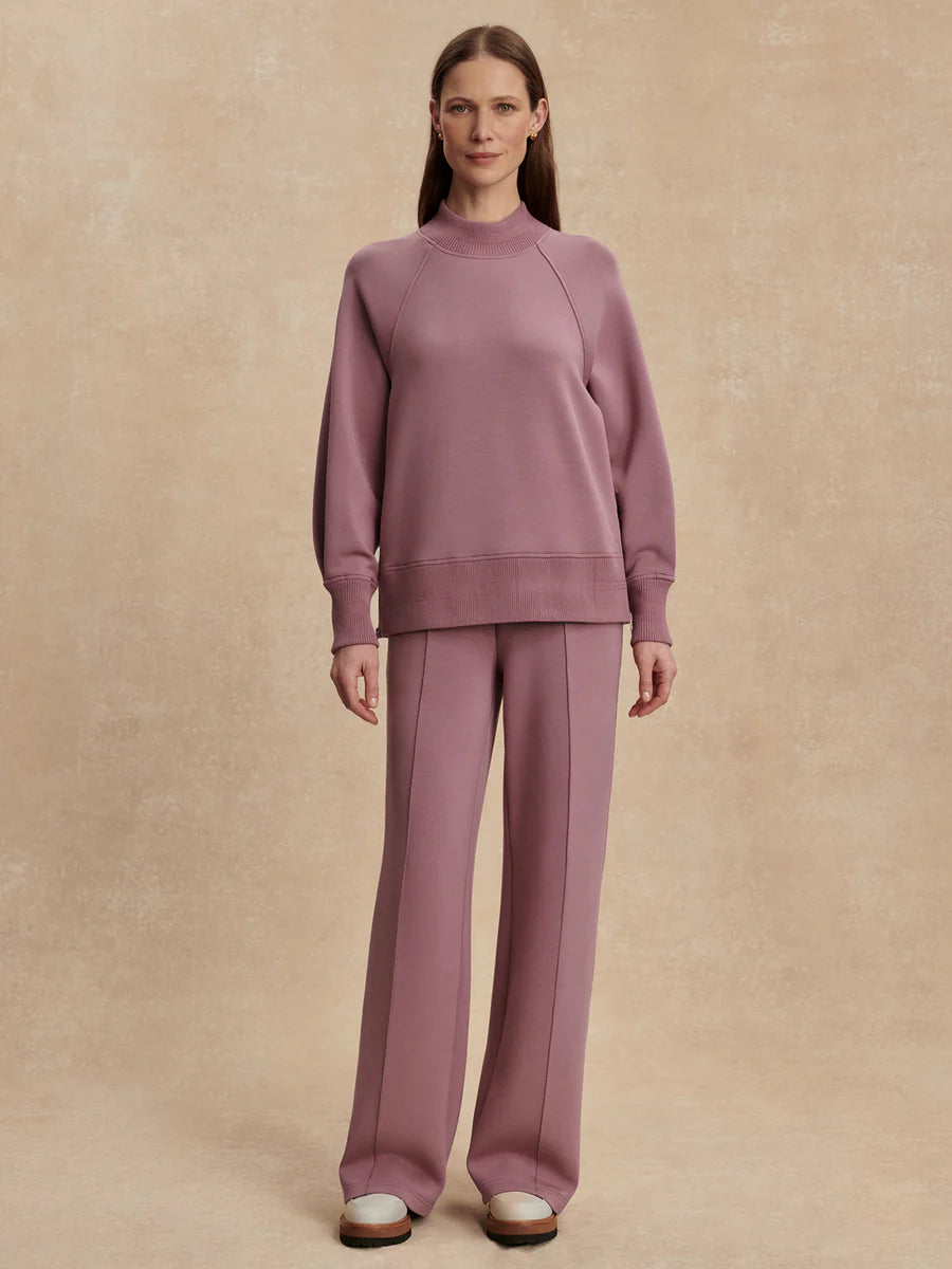 THE WIDE LEG PANT- WHISTFUL MAUVE 30"