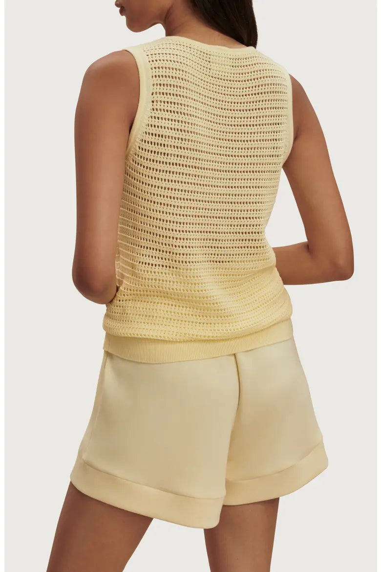 RAMON KNIT TANK- ANISE FLOWER