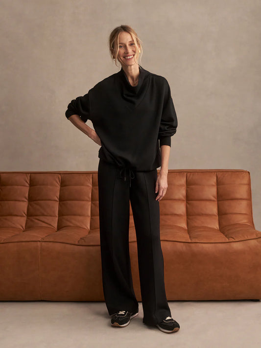 THE WIDE LEG PANT- BLACK