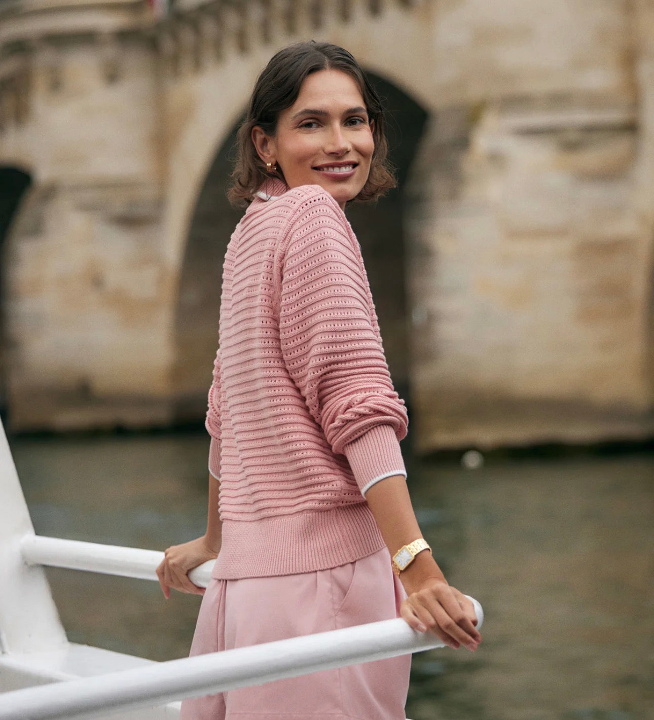 MORWENNA HALF ZIP KNIT