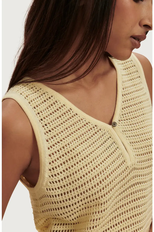RAMON KNIT TANK- ANISE FLOWER