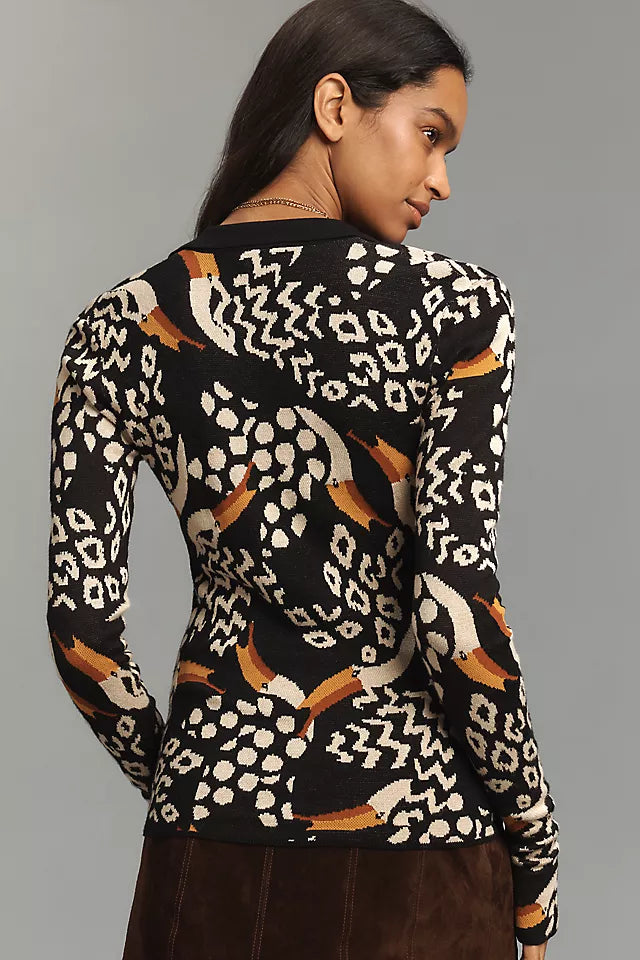 TUCANISSIMO POLO KNIT TOP