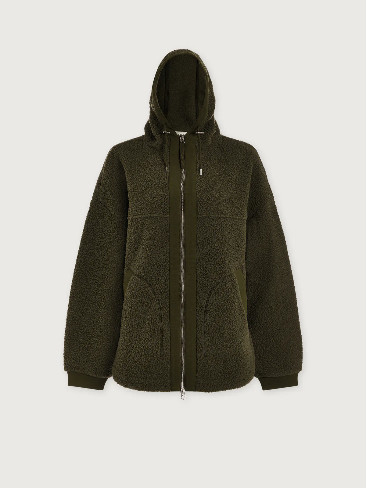 FEY RELAXED FLEECE - OLIVE