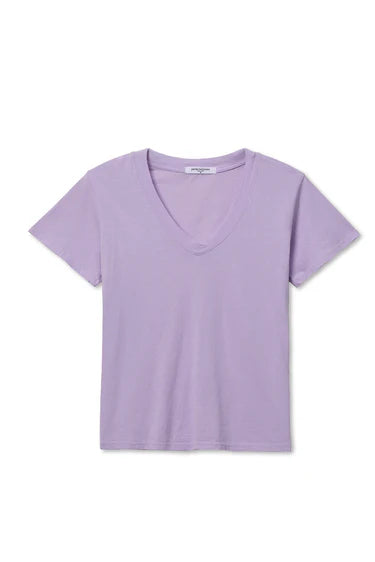 HENDRIX V NECK TEE-ULTRAVIOLET