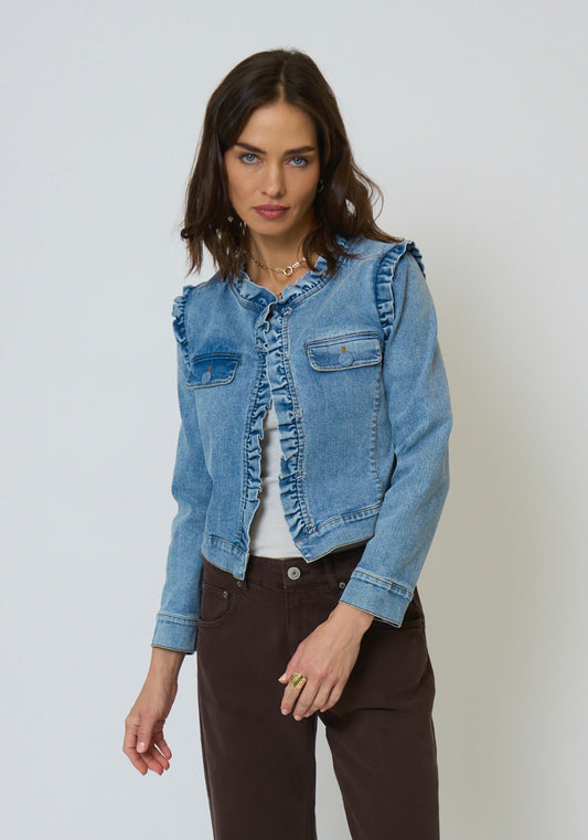 NEVADA GIRLY DENIM JACKET