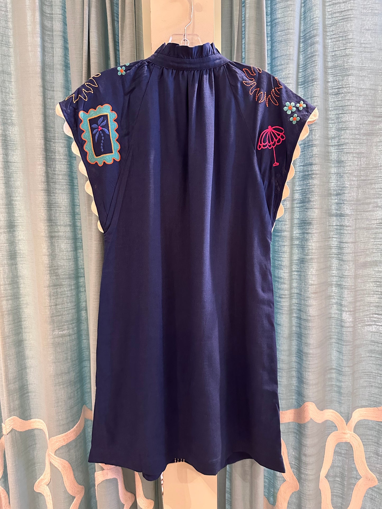 SUMMERTIME EMBROIDERED DRESS