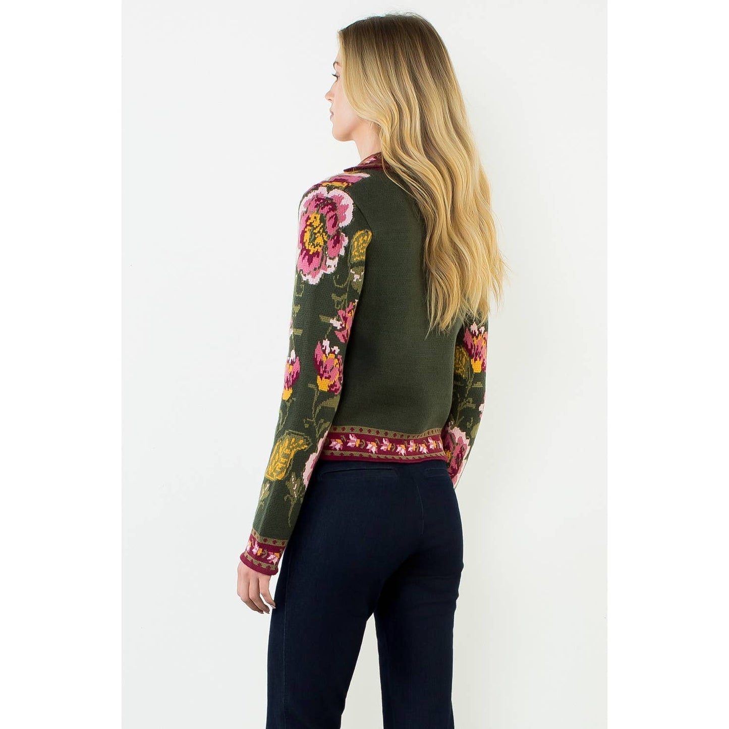 Floral Button Cardigan