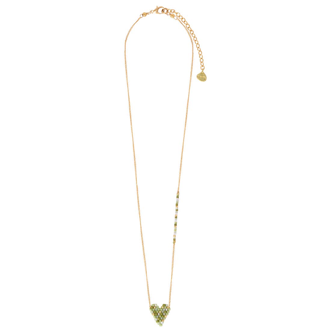 Heartsy Green Necklace