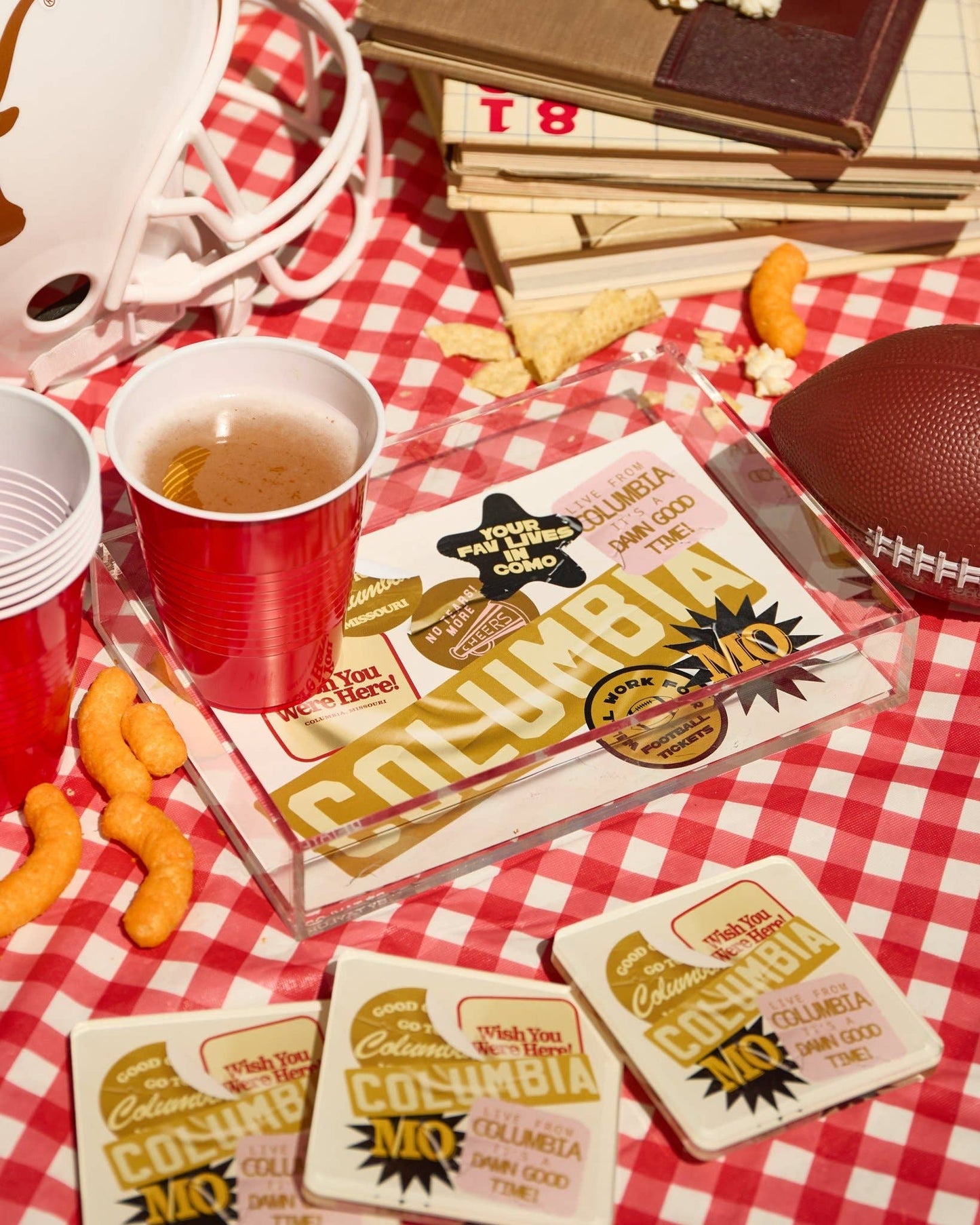 Columbia, MO Small Tray | Tailgate Collection