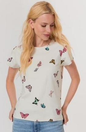 BUTTERFLY TEE