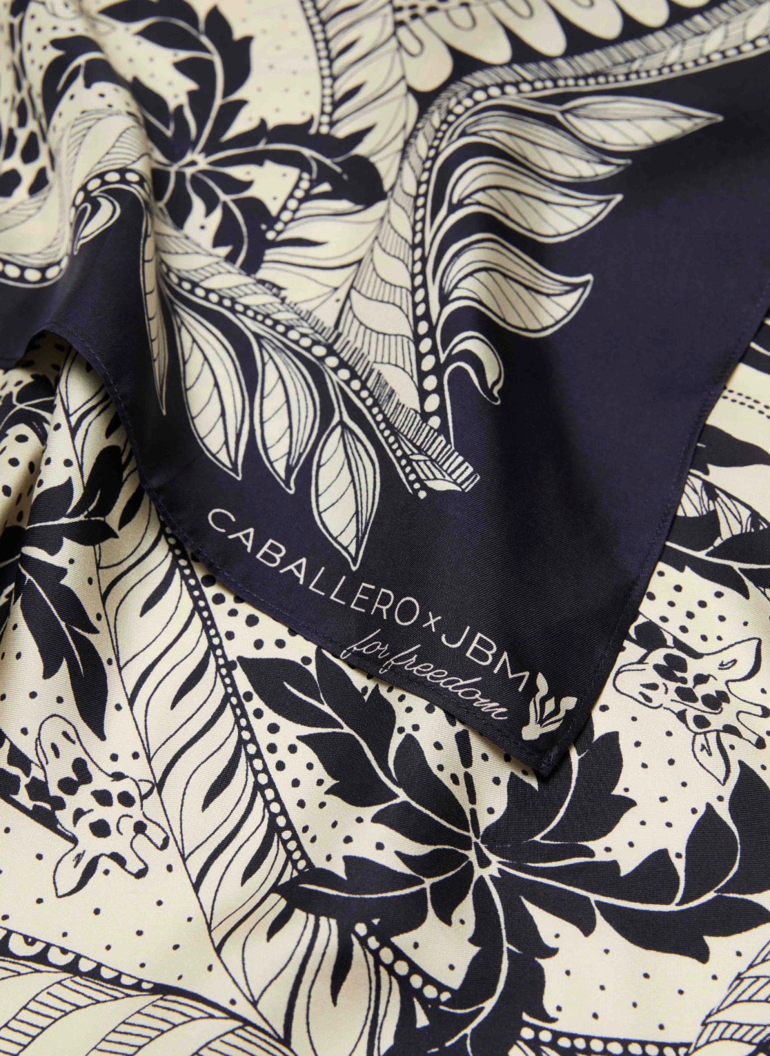 RENEE SCARF-INK ISLAND