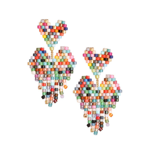 Fringy Multicolor Earrings