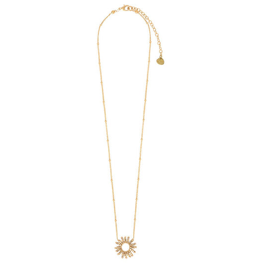 Fringe Sun Gold Small Necklace