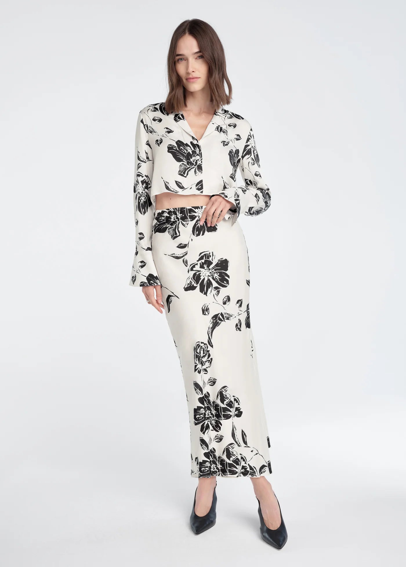 THE JOJO SKIRT - VINTAGE FLORAL