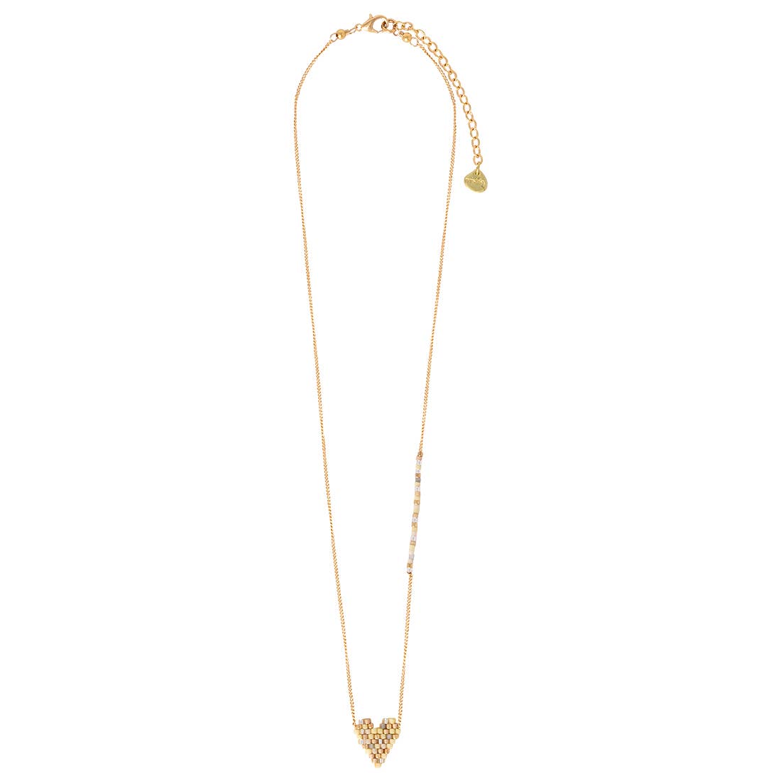 Heartsy Yellow Necklace