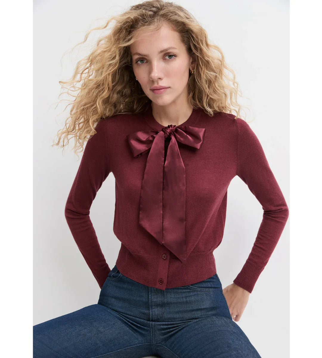 THE TAKE A BOW CARDIGAN