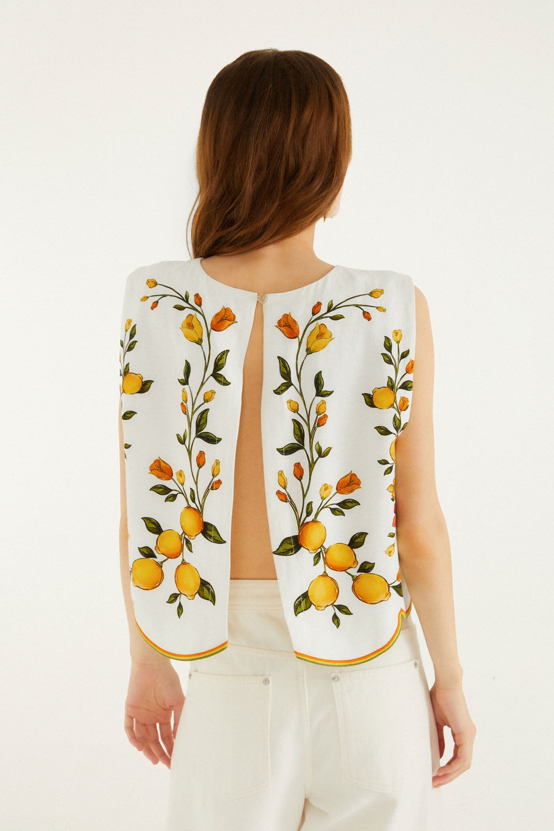 LEMON BOUQUET BLOUSE