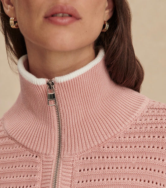MORWENNA HALF ZIP KNIT