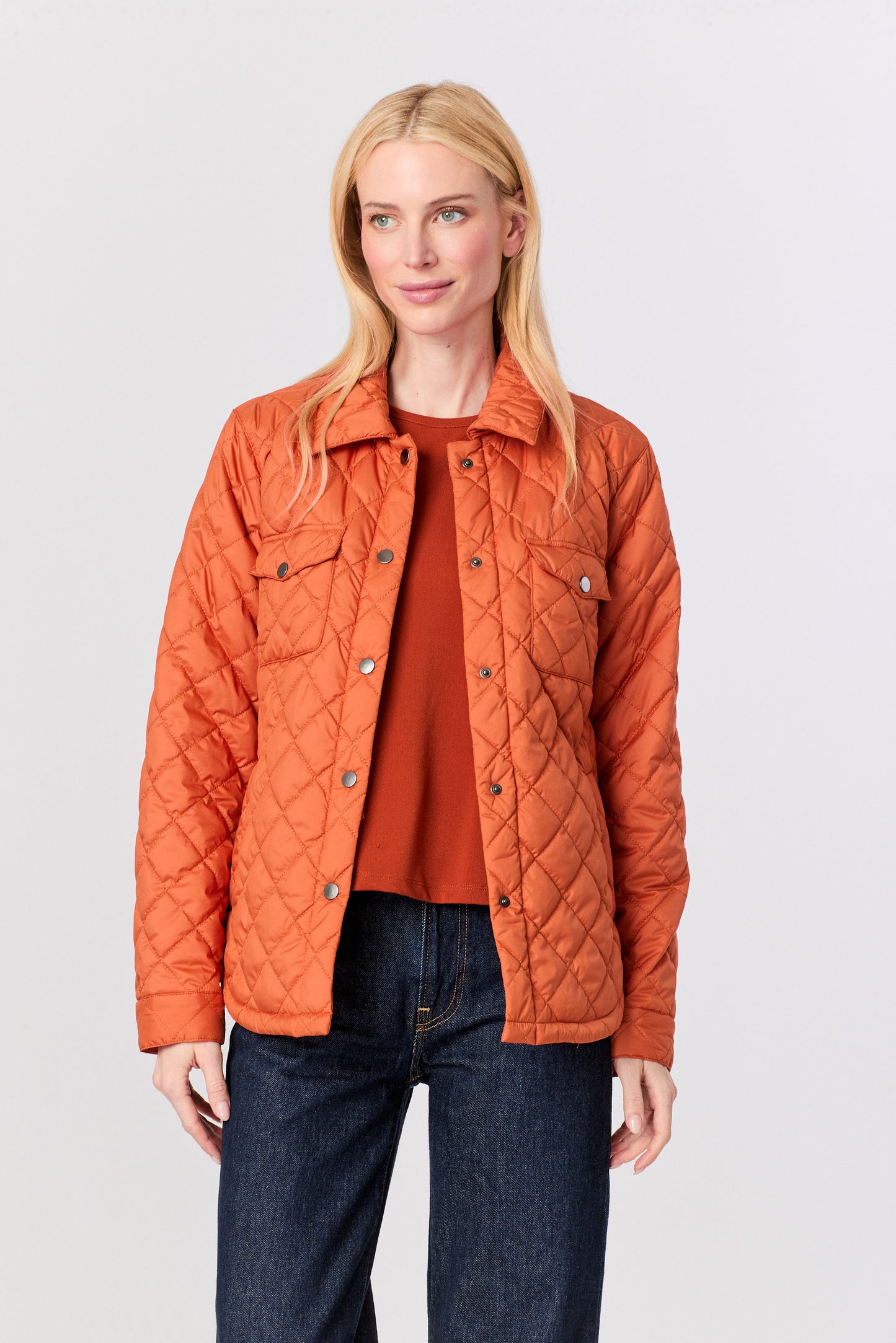 BURNT ORANGE SHACKET