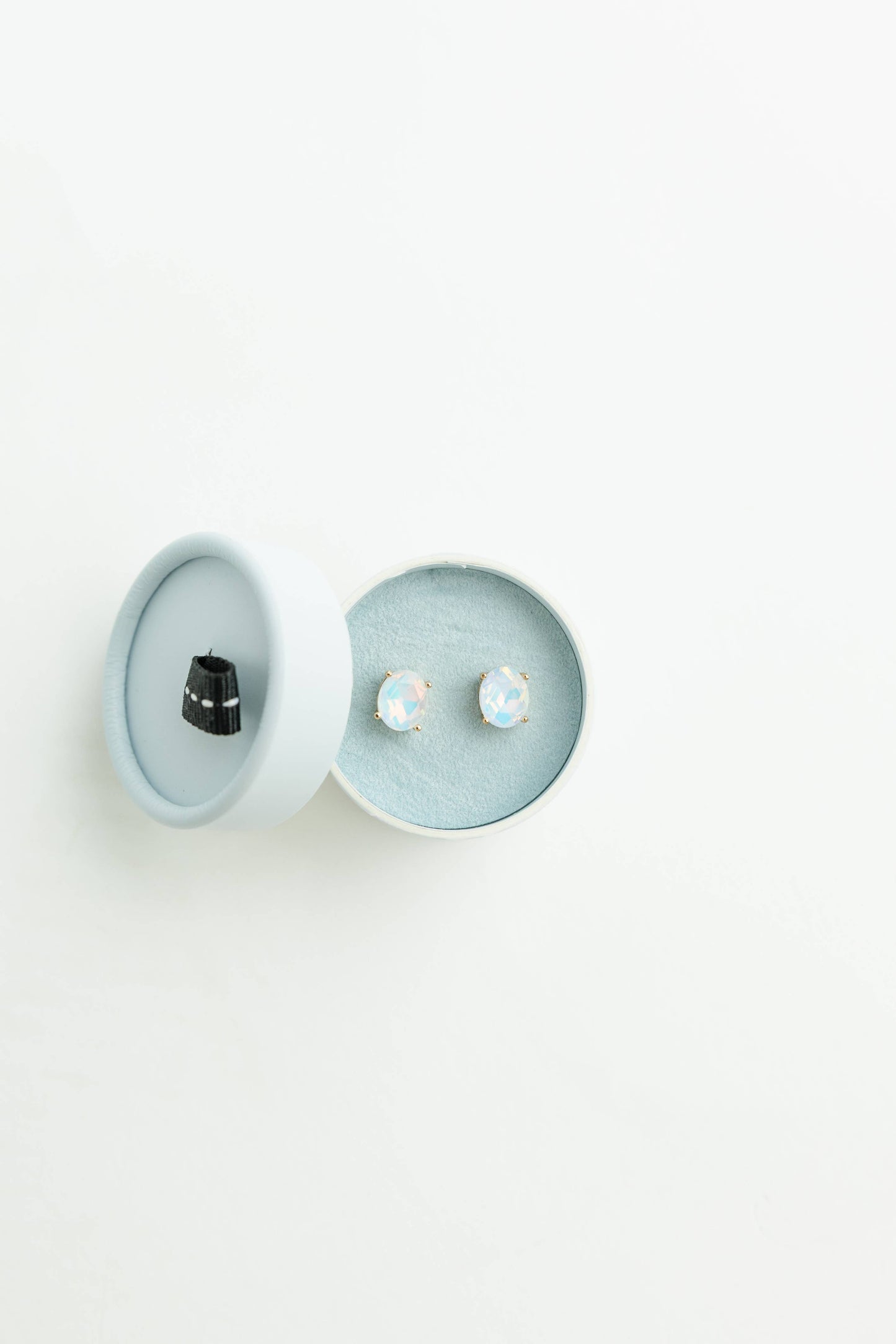 Crystal Powder Boxed Earring