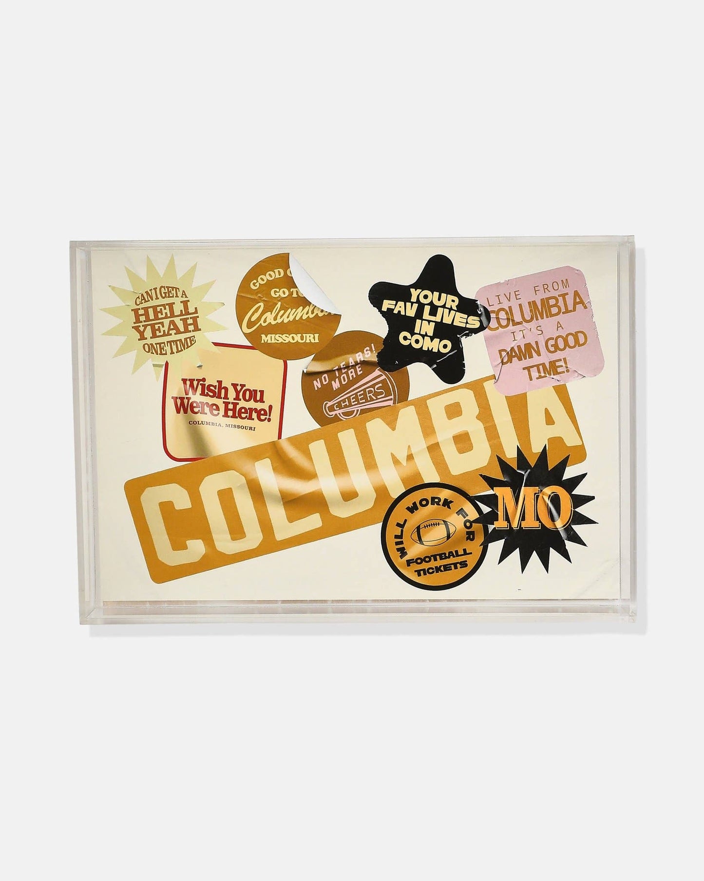 Columbia, MO Small Tray | Tailgate Collection