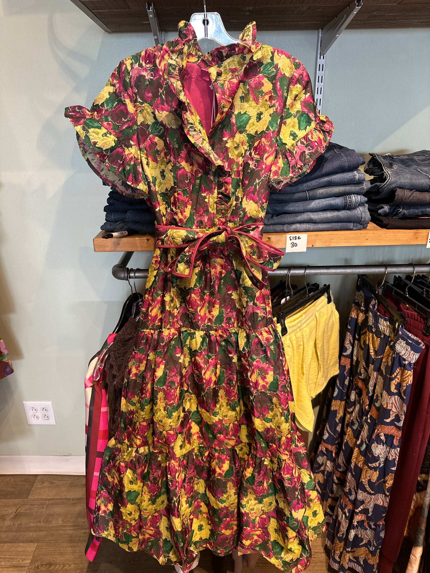 LENA DRESS-FLORAL