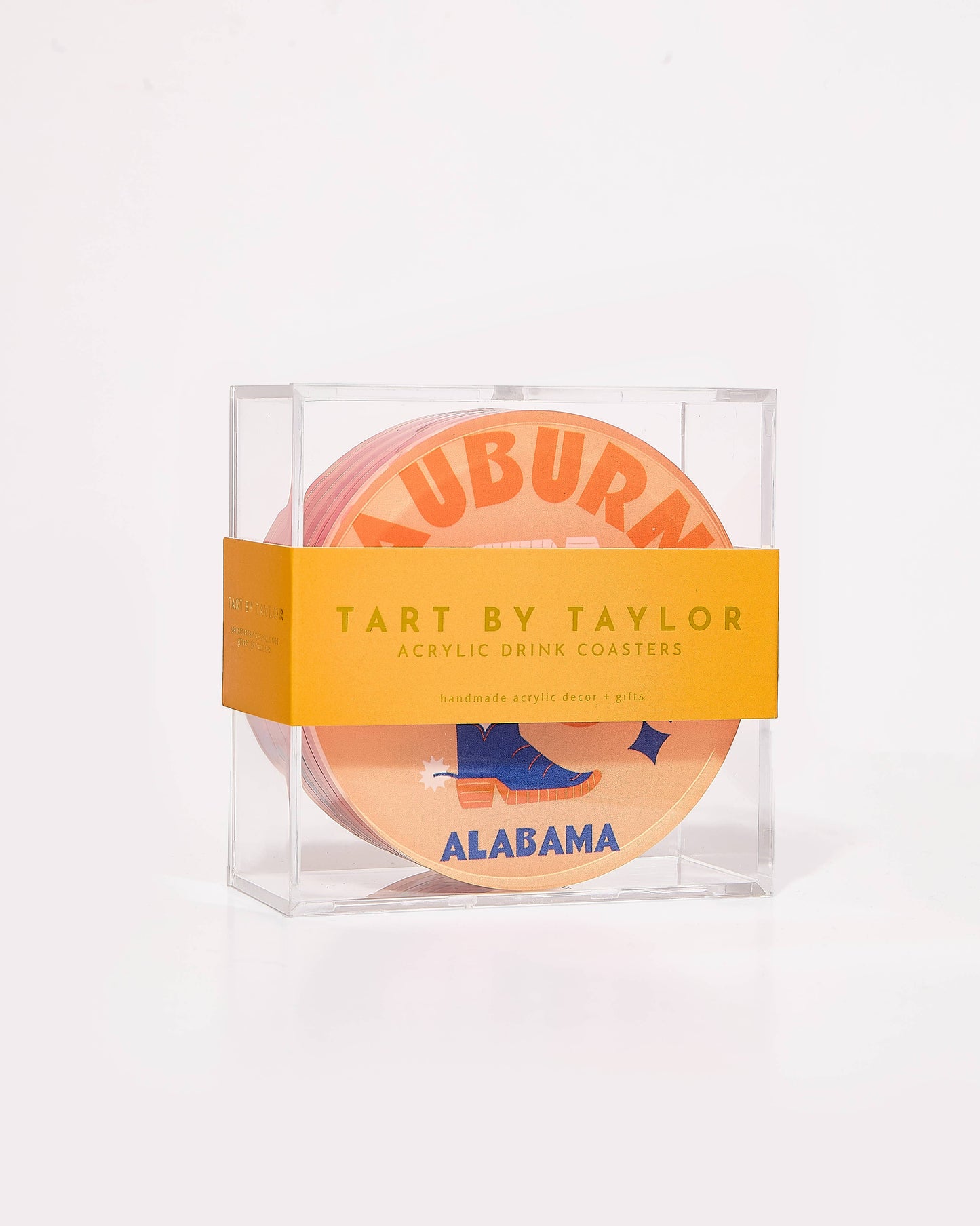 Auburn Alabama Acrylic Drink Coaster