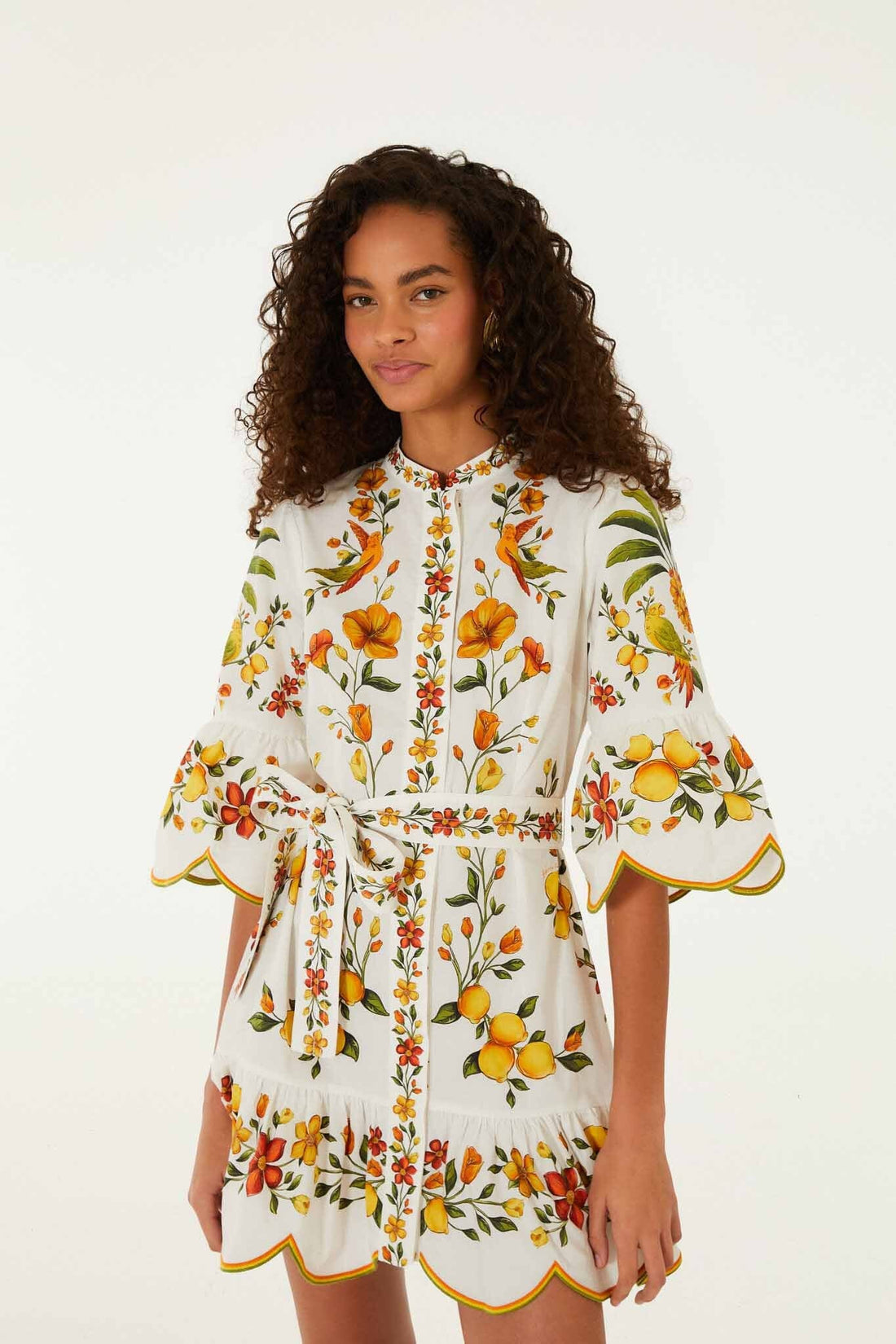 LEMON BOUQUET DRESS
