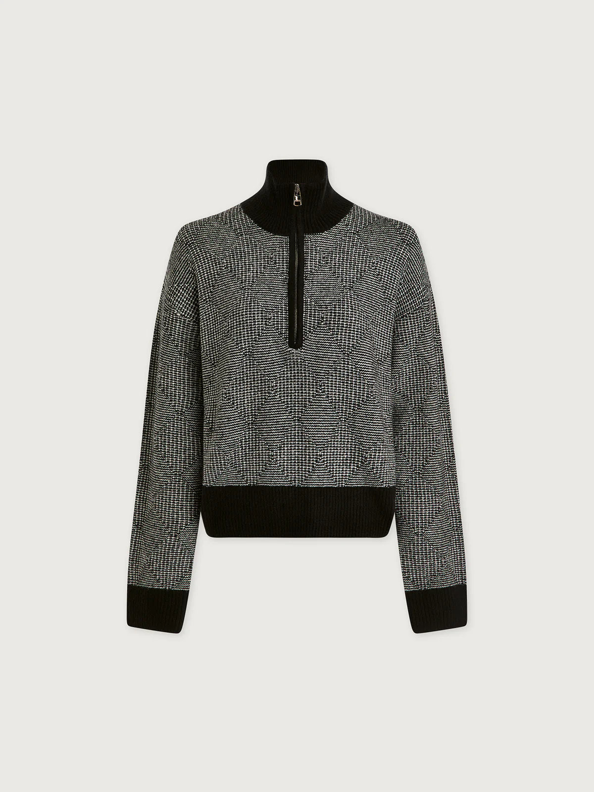 ALDRIDGE HALF-ZIP KNIT